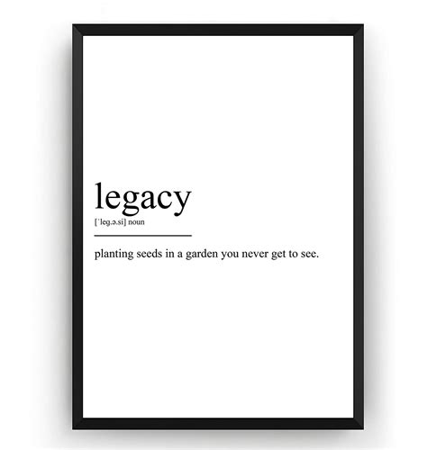 legacy menaing
